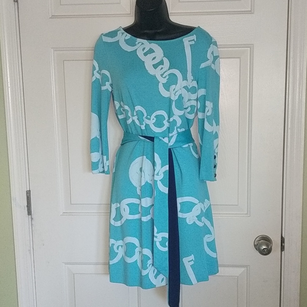 Lilly Pulitzer Link Print Dress - Picture 1 of 8